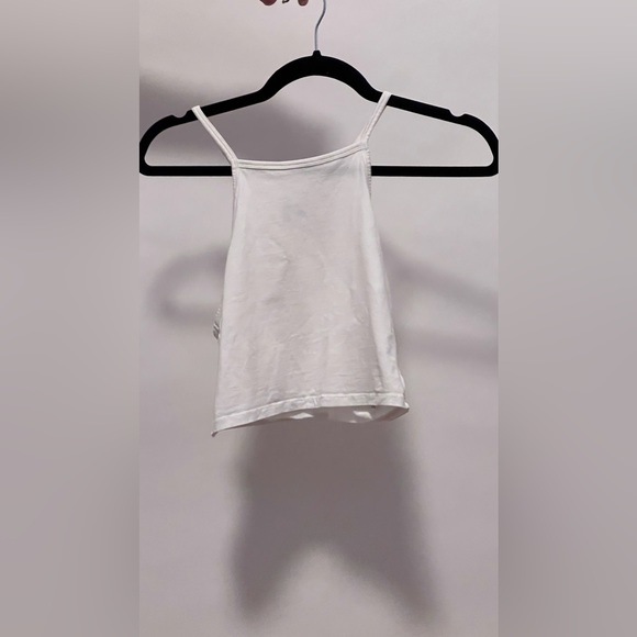 Crop white tank top - Picture 2 of 2